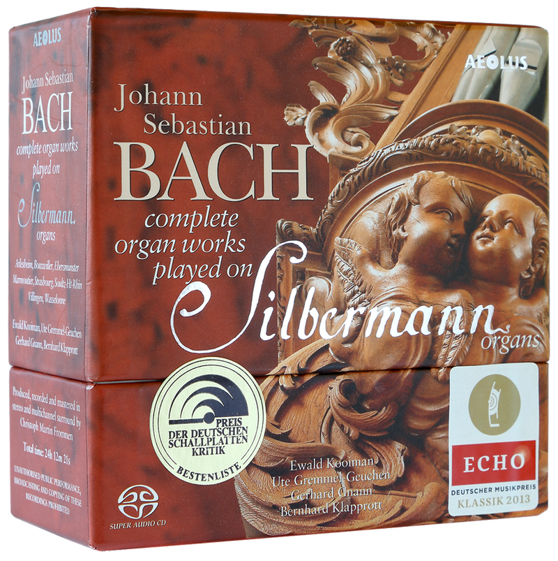 14枚組 Bach The Complete Organ Works Complete Organ Works played on Silbermann Organs - 19 Super