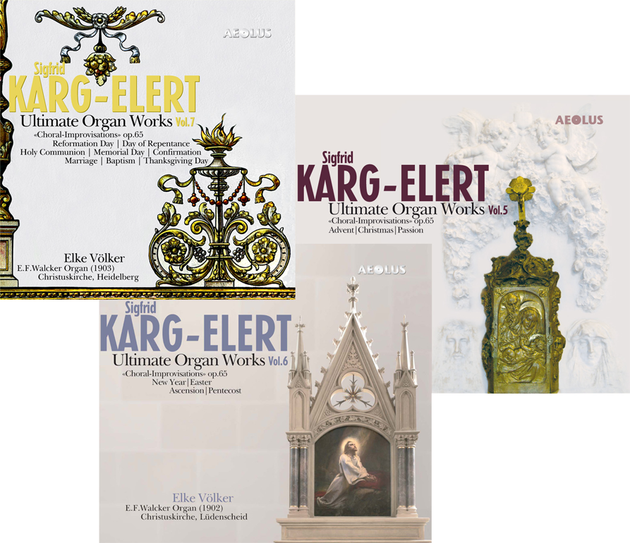 Image Sigfrid Karg-Elert: Complete Chorale Improvisations bundle