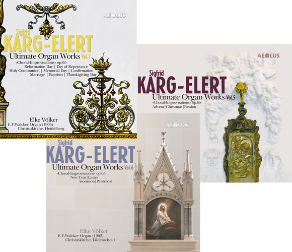 Image Sigfrid Karg-Elert: Complete Chorale Improvisations bundle